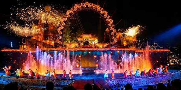 花都國風(fēng)實景大秀首演  千萬補貼同步啟動
